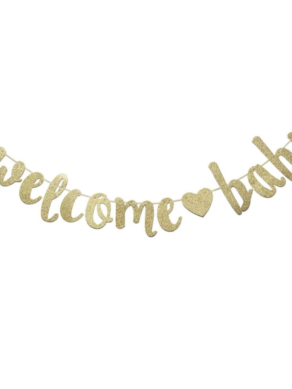 Welcome Baby Banner, Baby Shower Party Decorations